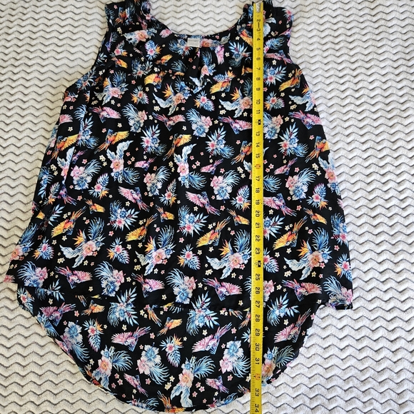 TERRA & SKY FLORAL BLOUSE WOMEN 2X EXCELLENT PRE-OWNED CONDITION - Picture 6 of 11